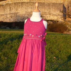 Robe fuschia